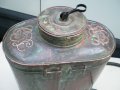   Много стара  медна или месингова лозарска пръскачка , снимка 3