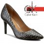 ПРОМО 🍊 CALVIN KLEIN 39 номер 🍊 Оригинални дамски обувки с шагрен от естествена кожа нови с кутия, снимка 8