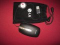 LG мишка за лаптоп в оригинална кесийка от плюш с лого, снимка 1 - Клавиатури и мишки - 18802640