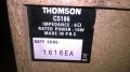thomson cs186-тонколони-2бр-25х17х15см-внос швеицария, снимка 12
