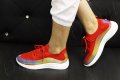 Много Леки Дамски Спортни Обувки Red Sparkle 😍  🔝Цена: 29.99, снимка 1 - Маратонки - 25649695