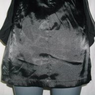 "Малка черна рокля" или туника / копринен сатен и органза / "ISL" Ив Сен Лоран, снимка 6 - Рокли - 18008668