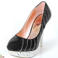 Обувки Diamond /black/, снимка 1 - Дамски ежедневни обувки - 7039737