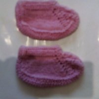 Детски розови терлици, снимка 1 - Чорапи - 20529334