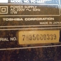 Триглав дек ТOSHIBA RC  5847, снимка 13 - Декове - 25145955