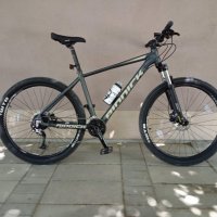 Продавам колела внос от Германия алуминиев МТВ велосипед RIDDICK 27.5 цола с 14 скорости фул SHIMANO, снимка 1 - Велосипеди - 25682558