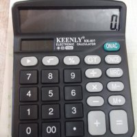 Калкулатор "KEENLY - KK-837" работещ, снимка 5 - Друга електроника - 24153278