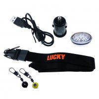 Безжичен сонар Lucky с презареждаеми батерии и цветен дисплей , снимка 12 - Стръв и захранки - 25809676