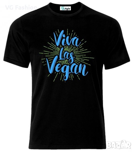Мъжка тениска Viva Las Vegan , снимка 1