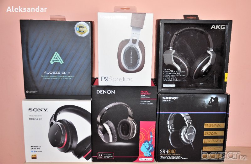 Нови Слушалки Meze Sony Shure Denon Bowers & Wilkins Beyerdynamic, снимка 1