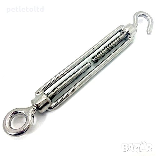 Метални винтови обтегачи (кука - ухо), снимка 1