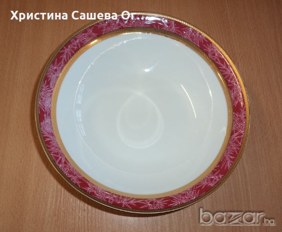 ПОРЦЕЛАНОВА КУПА ЗА САЛАТА, снимка 1