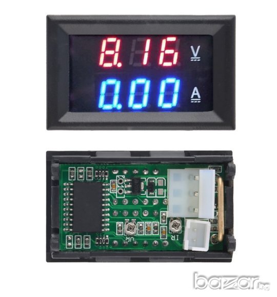 Амперметър / волтметър - 10А/100V ампермер, снимка 1