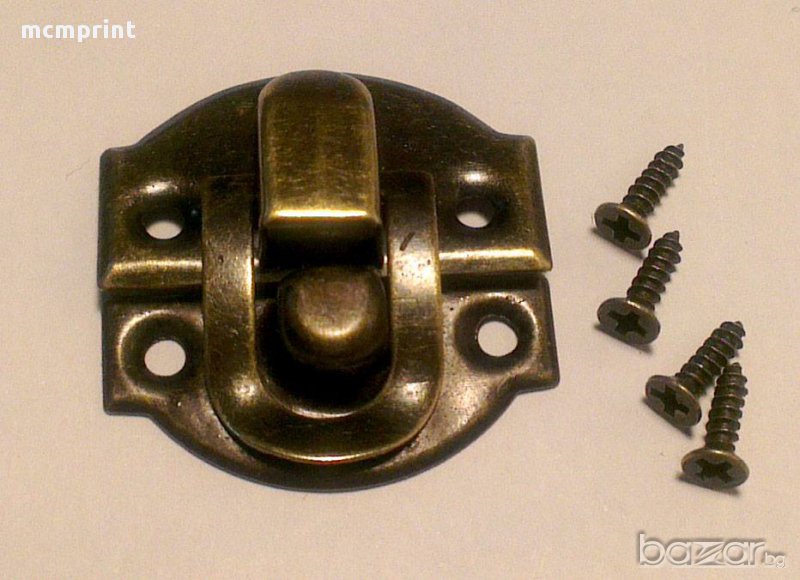 Закопчалка 30 х 27мм - с винтчета, снимка 1