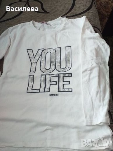 Детска ватирана блуза, размер 146, снимка 1