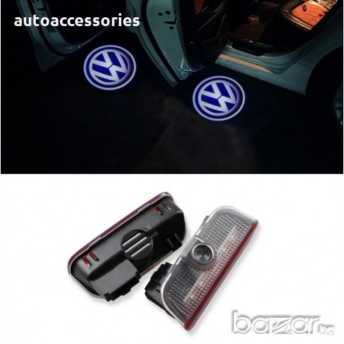 Лого проектор на мястото на плафона на вратата Volkswagen , снимка 1