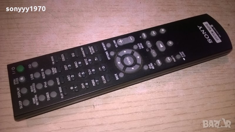 sony rm-amu096 usb ipod remote control audio-внос швеция, снимка 1