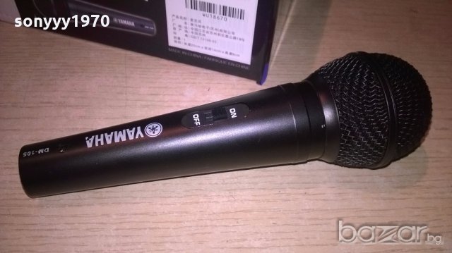 yamaha-microphone-нов в кутия-внос швеицария, снимка 5 - Микрофони - 19230248
