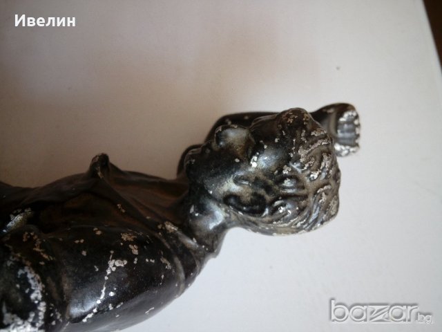 старинна статуетка, снимка 3 - Антикварни и старинни предмети - 21442550