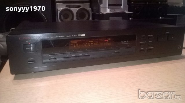 Luxman t-353-stereo tuner-made in japan-внос швеицария, снимка 2 - Ресийвъри, усилватели, смесителни пултове - 15103430