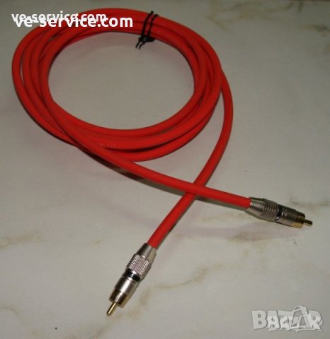 Кабел за субуфер Проел / Proel - Made in Italy / RCA-RCA от висок клас.Дължина 5 метра , снимка 5 - Други - 22360546