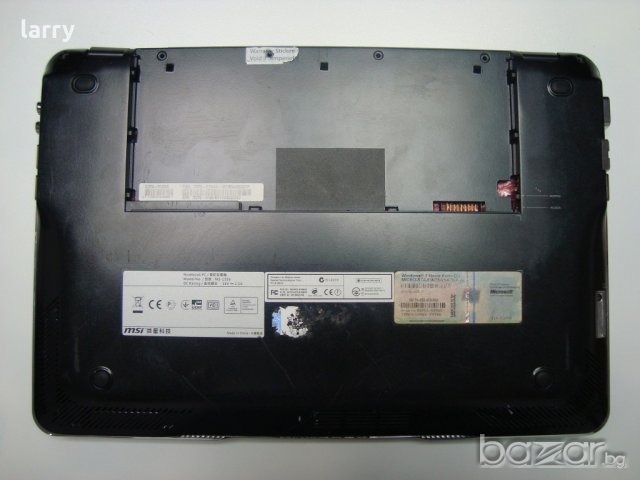MSI X370 MS-1356 лаптоп на части, снимка 3 - Части за лаптопи - 18981949