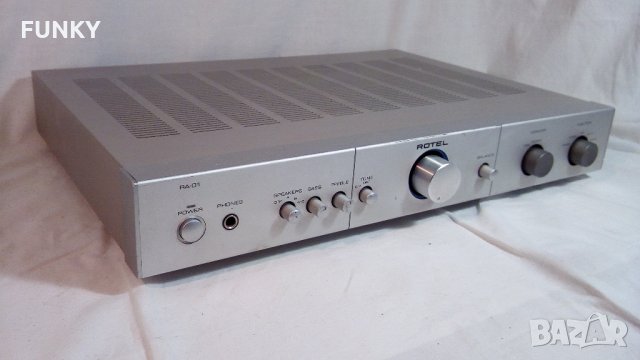 Rotel RA-01 Stereo Integrated Amplifier (2005-06), снимка 1 - Ресийвъри, усилватели, смесителни пултове - 25318240