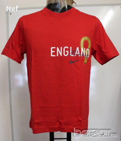 Нова тениска Nike England Rooney T-Shirt, оригинал, снимка 5 - Тениски - 15260058