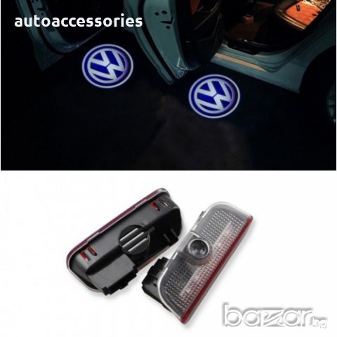 Лого проектор на мястото на плафона на вратата Volkswagen 