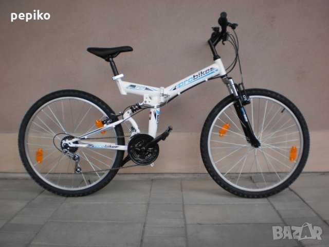 Продавам колела внос от Германия сгъваем велосипед велосипед FSP 26 цола преден и заден амортисьор, снимка 1 - Велосипеди - 24613386