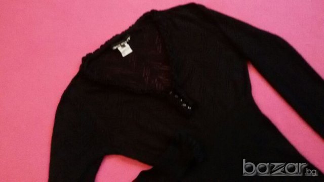 Блуза черна Miss Sixty, снимка 6 - Блузи с дълъг ръкав и пуловери - 20836882