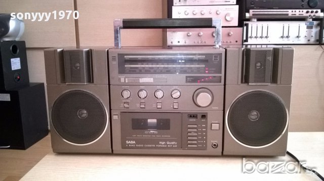 saba rcp-640 germany-ретро машина-внос швеицария, снимка 10 - Ресийвъри, усилватели, смесителни пултове - 17775335