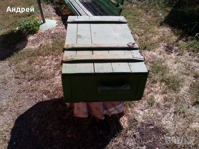 Стар военен сандък #3, снимка 4 - Антикварни и старинни предмети - 23027938
