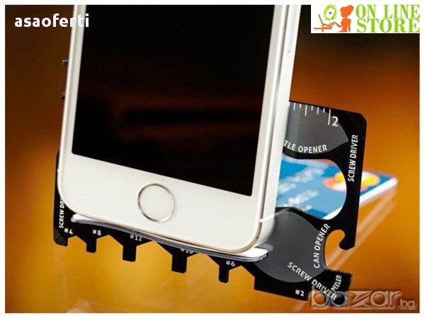 Wallet Ninja - мултифункционално приспособление за портфейл, снимка 6 - Портфейли, портмонета - 10048284