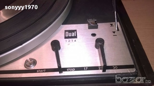 Dual type hs38 made in germany-ретро-внос швеицария, снимка 9 - Ресийвъри, усилватели, смесителни пултове - 15866874