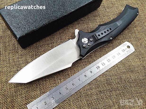 сгъваем нож стомана 440с , снимка 2 - Ножове - 23565007