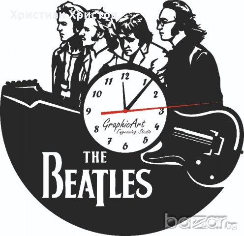 Уникален подарък!!! Часовник от грамофонна плоча или плексиглас, снимка 16 - Други - 15147282