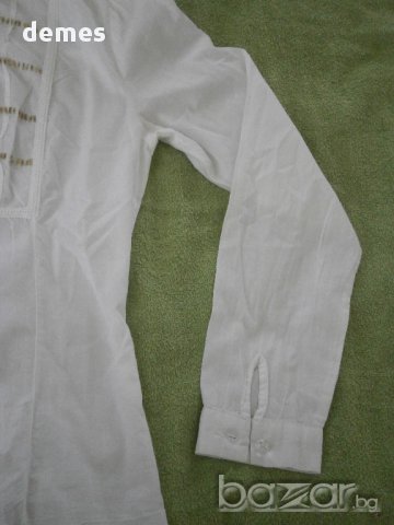 Дамска бяла блуза Modelisa размер M, снимка 3 - Блузи с дълъг ръкав и пуловери - 8879069