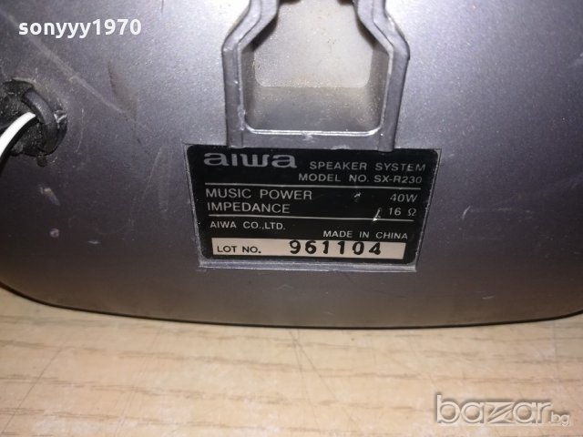 aiwa тонколони 3 броя-внос швеицария, снимка 10 - Тонколони - 21200291