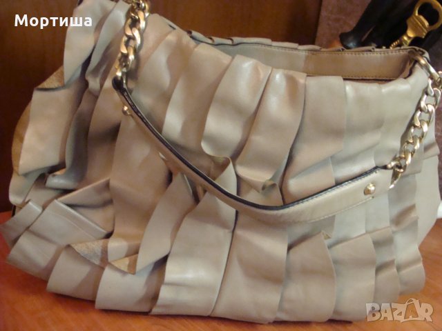  ANN TAYLOR 100% оригинална чанта естествена кожа РАЗПРОДАЖБА, снимка 8 - Чанти - 25112296