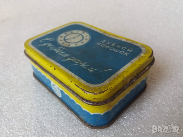 Стара ламаринена кутия СССР., снимка 6 - Други ценни предмети - 24403921