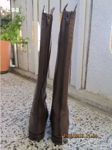 Дамски ботуши от естествена кожа Janyx, тъмнокафяви, номер 39, снимка 8 - Дамски ботуши - 15836921