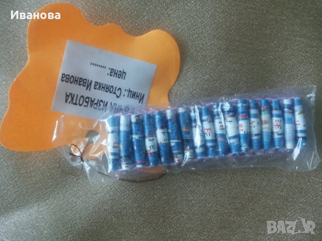 Ръчна изработка на бижута от хартия и квилинг  0.50лв, снимка 5 - Колиета, медальони, синджири - 25160371