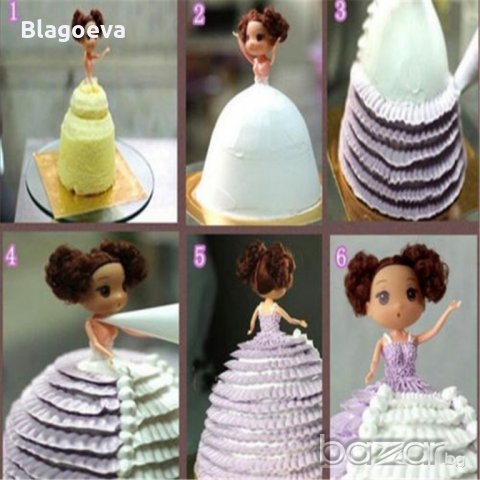 Накрайници за пош за шприцоване на куклички, мъфини и др., снимка 3 - Домашни продукти - 20058836