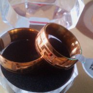Нови Стоманени Годежни Брачни халки  халка пръстени модел 1 + ПОДАРЪК, снимка 1 - Пръстени - 13667625