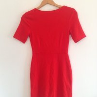 Червена рокля, снимка 5 - Рокли - 22691847