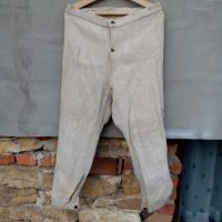 Старинен ленен панталон, снимка 1 - Антикварни и старинни предмети - 19877932