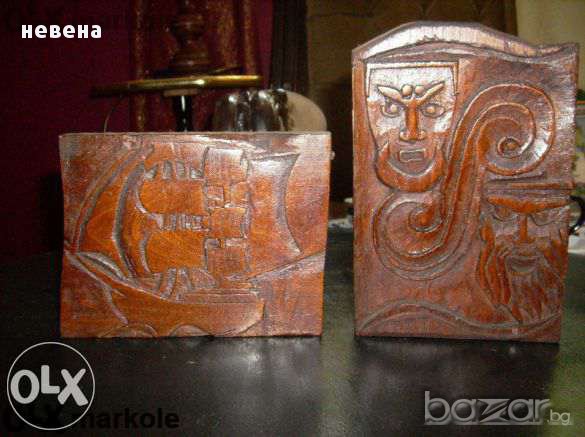  Стари пана дърворезба , снимка 1