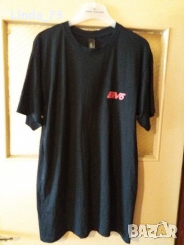 Мъж.тениска-"ERVO"/памук+ликра/,цвят-черен. Закупена от Германия., снимка 1