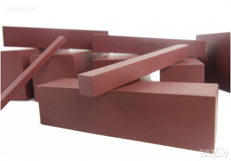  Кафява стълба Монтесори малък размер 0.7/7см. Brown stairs Montessori ladder , снимка 1